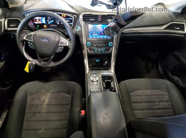 3FA6P0HD4LR221205 2020 FORD FUSION Черный Вид панели приборов