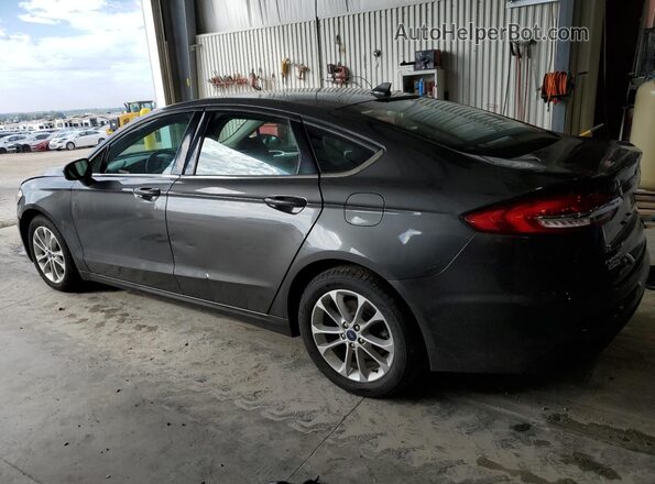 3FA6P0HD6LR126659 2020 FORD FUSION Gray Trasero izquierdo