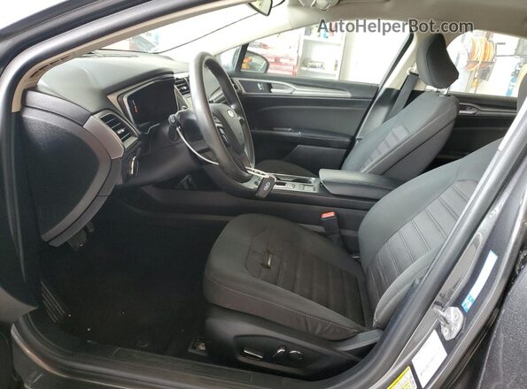 3FA6P0HD6LR126659 2020 FORD FUSION Gray Vista interior delantera