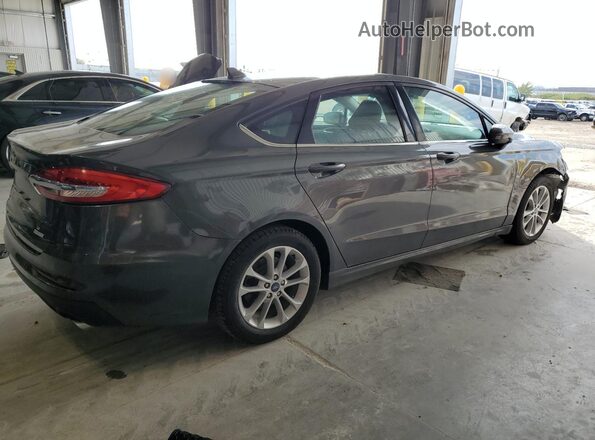 3FA6P0HD6LR126659 2020 FORD FUSION Gray Trasero derecho