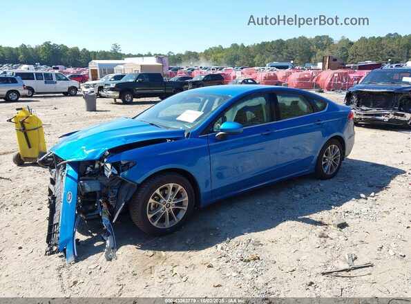 3FA6P0HD6LR156230 2020 FORD FUSION Blue Przód lewy