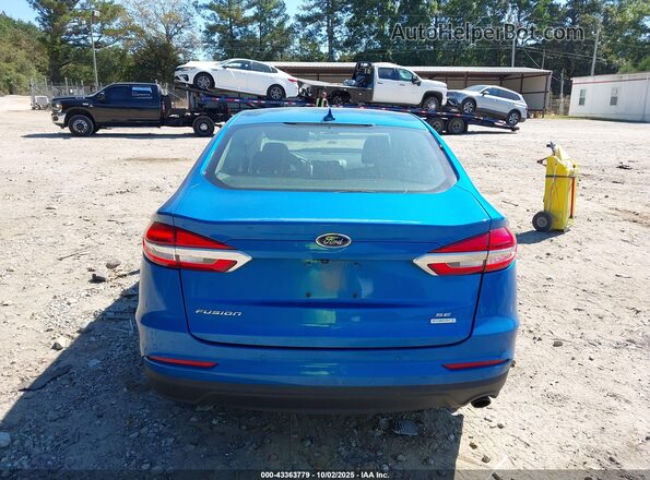 3FA6P0HD6LR156230 2020 FORD FUSION Blue 