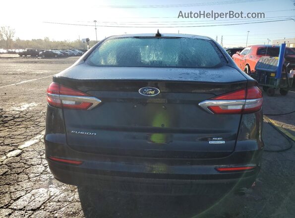 3FA6P0HD7LR249337 2020 FORD FUSION Черный Вид сзади