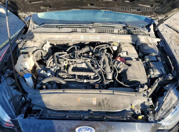 3FA6P0HD7LR249337 2020 FORD FUSION Черный Вид задней части салона