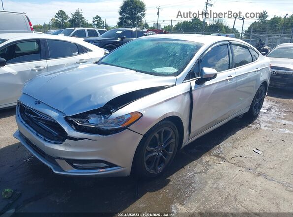 3FA6P0HD8JR238070 2018 FORD FUSION Silver 