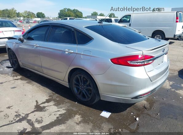 3FA6P0HD8JR238070 2018 FORD FUSION Silver 