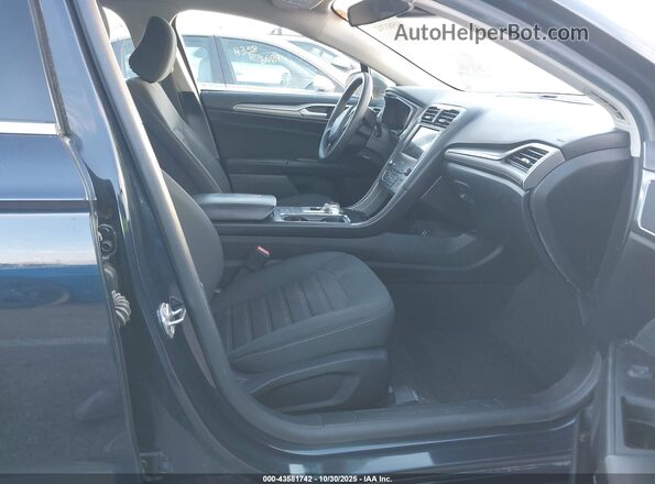 3FA6P0HD8LR220073 2020 FORD FUSION Blue Вид салону спереду