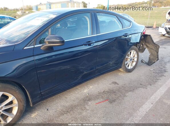 3FA6P0HD8LR220073 2020 FORD FUSION Blue Вид спереду