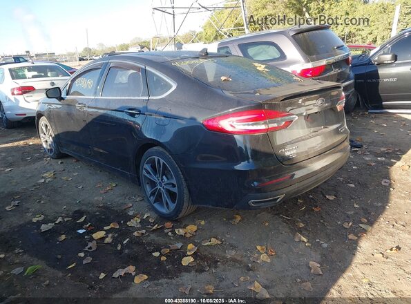 3FA6P0K91LR198146 2020 FORD FUSION Черный Задняя левая четверть