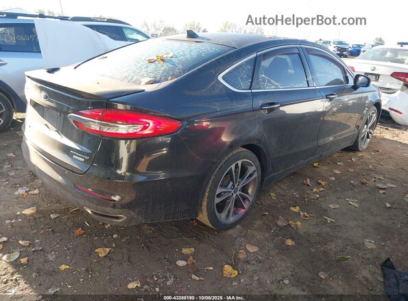 3FA6P0K91LR198146 2020 FORD FUSION Черный Задняя правая четверть