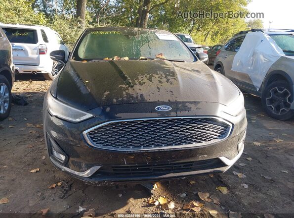 3FA6P0K91LR198146 2020 FORD FUSION Черный Вид щитка приборов