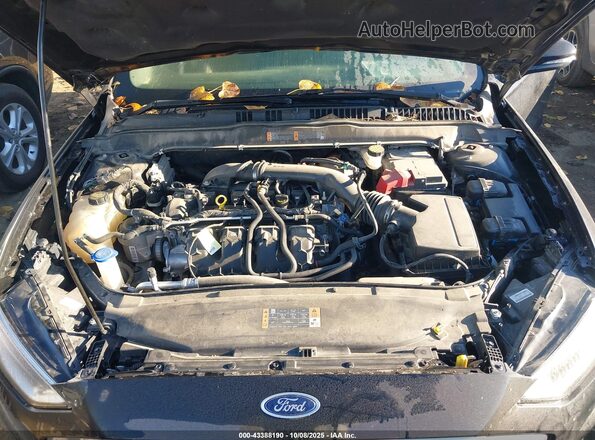 3FA6P0K91LR198146 2020 FORD FUSION Черный Вид сзади