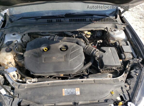 3FA6P0K93GR219956 2016 FORD FUSION Silver Widok wnętrza z tyłu