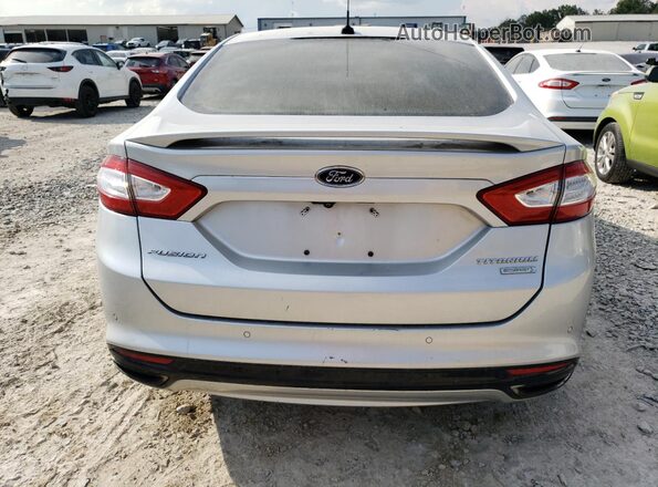 3FA6P0K93GR219956 2016 FORD FUSION Silver Widok z tyłu