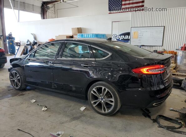 3FA6P0K96LR198532 2020 FORD FUSION Black Rear left