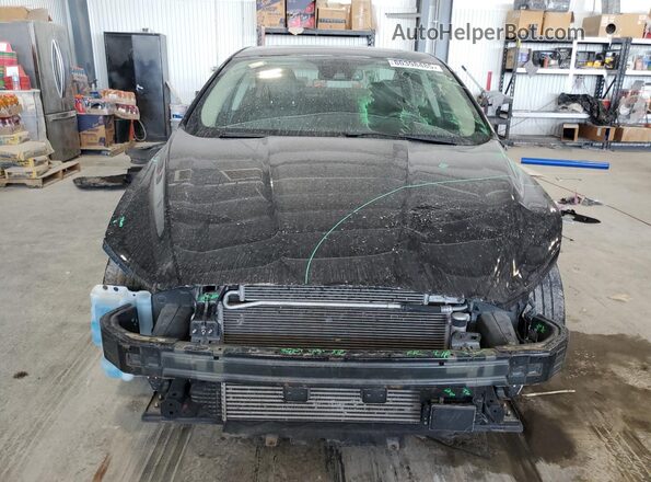 3FA6P0K96LR198532 2020 FORD FUSION Black Front view