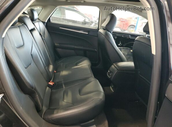 3FA6P0K96LR198532 2020 FORD FUSION Black Rear seats view