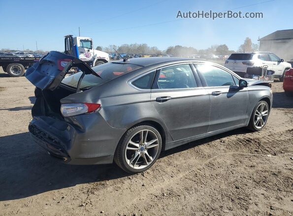 3FA6P0K98GR112787 2016 FORD FUSION Gray Trasero derecho