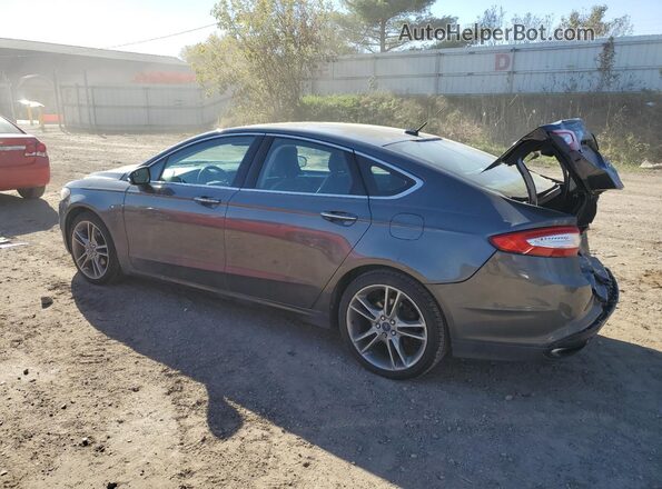 3FA6P0K98GR112787 2016 FORD FUSION Gray Trasero izquierdo
