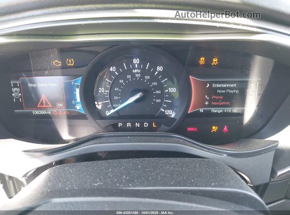 3FA6P0LU0LR223007 2020 FORD FUSION Blue Vista de los asientos traseros