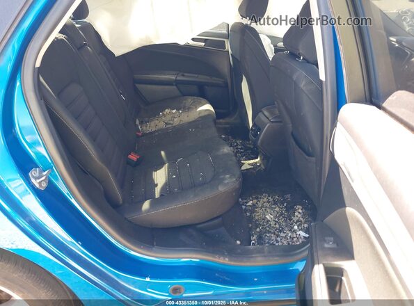 3FA6P0LU0LR223007 2020 FORD FUSION Blue Vista de la etiqueta del VIN