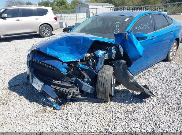 3FA6P0LU0LR223007 2020 FORD FUSION Blue Vista frontal
