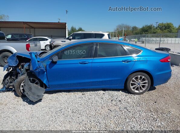3FA6P0LU0LR223007 2020 FORD FUSION Blue Vista interior de 360 grados