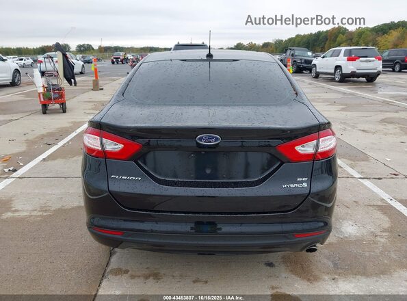 3FA6P0LU2GR352078 2016 FORD FUSION HYBRID Black 