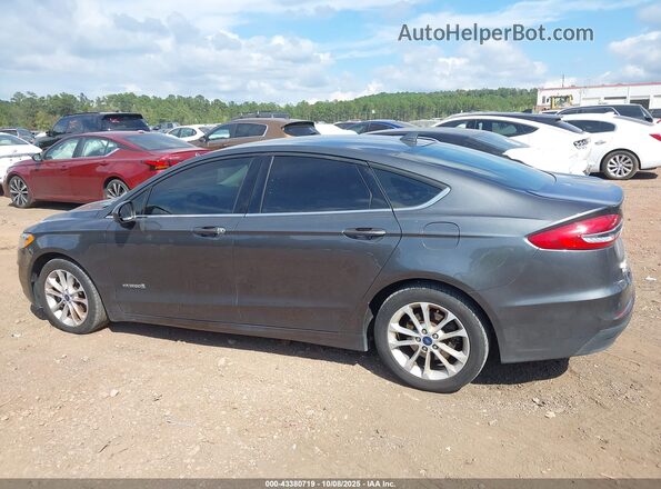 3FA6P0LU2KR109895 2019 FORD FUSION HYBRID Black 360 interior view