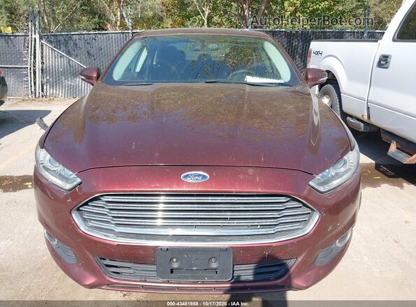 3FA6P0LU6GR149839 2016 FORD FUSION HYBRID Red Widok wnętrza z tyłu