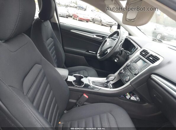 3FA6P0LU7GR406135 2016 FORD FUSION HYBRID Silver Widok wnętrza z przodu