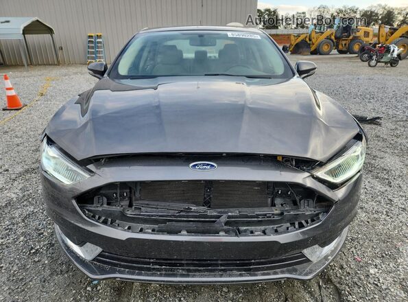 3FA6P0LU8JR287244 2018 FORD FUSION Gray 