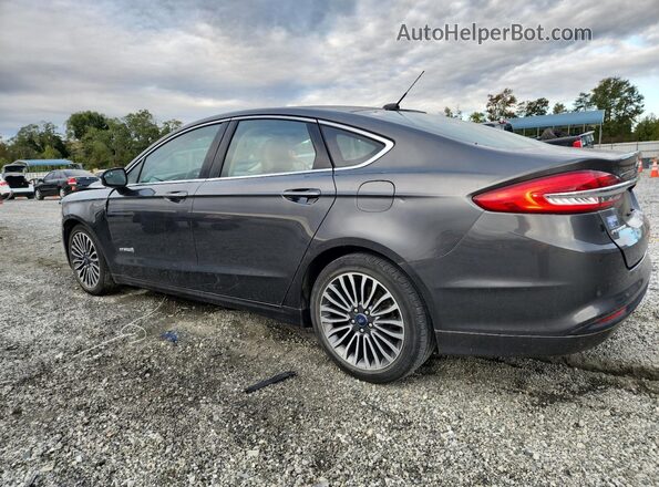 3FA6P0LU8JR287244 2018 FORD FUSION Gray 