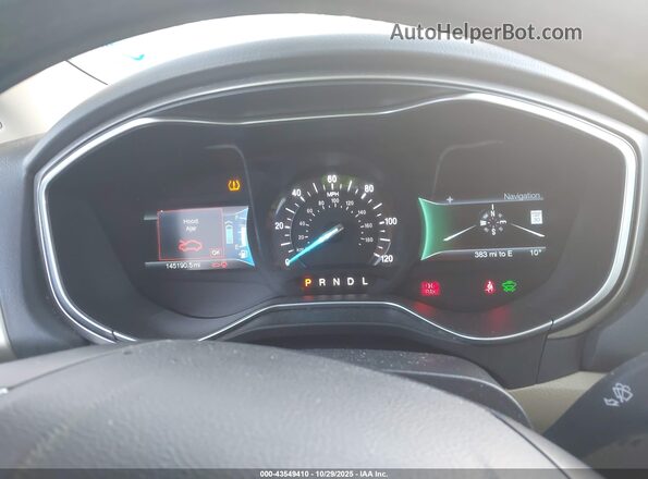 3FA6P0LU9GR296558 2016 FORD FUSION HYBRID Gray უკანა სავარძლების ხედი