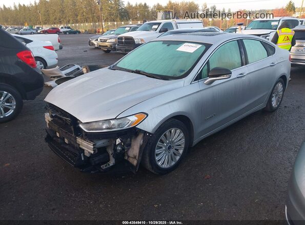 3FA6P0LU9GR296558 2016 FORD FUSION HYBRID Gray წინა მარცხენა ხედი სამი მეოთხედიდან