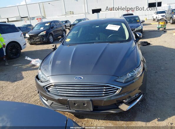 3FA6P0LU9JR158378 2018 FORD FUSION HYBRID Gray 