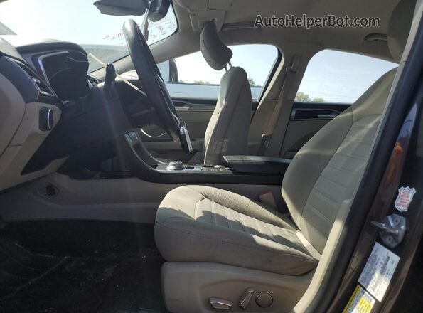 3FA6P0LUXKR262847 2019 FORD FUSION Gray Front interior view