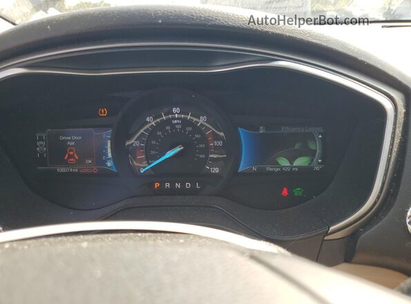 3FA6P0LUXKR262847 2019 FORD FUSION Gray Instrument cluster view
