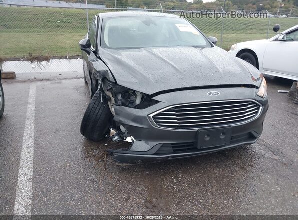 3FA6P0LUXLR250747 2020 FORD FUSION Gray Vista frontal