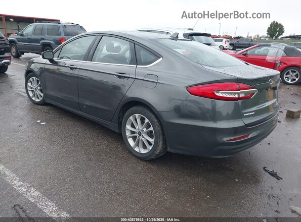 3FA6P0LUXLR250747 2020 FORD FUSION Gray Trasero izquierdo