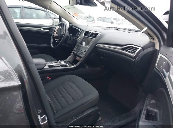 3FA6P0LUXLR250747 2020 FORD FUSION Gray Vista interior delantera
