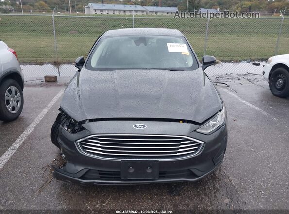 3FA6P0LUXLR250747 2020 FORD FUSION Gray Vista del cuadro de instrumentos