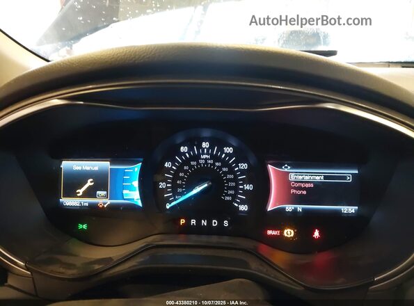 3FA6P0T90LR146988 2020 FORD FUSION Черный Вид задних сидений