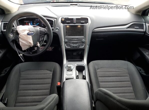 3FA6P0T91LR231838 2020 FORD FUSION White Widok deski rozdzielczej