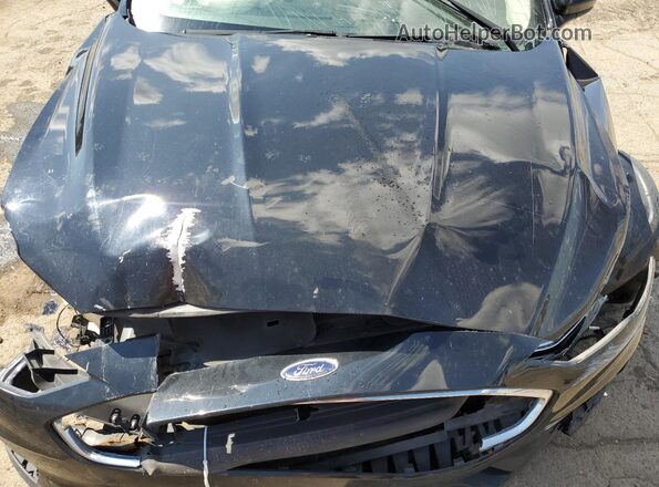 3FA6P0T92LR180608 2020 FORD FUSION Black Rear interior view