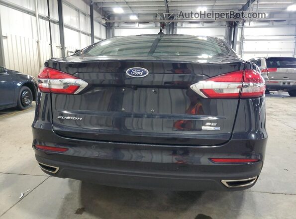 3FA6P0T98LR173372 2020 FORD FUSION Black უკანა ხედი
