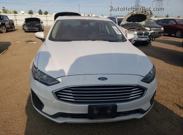 3FA6P0T98LR210968 2020 FORD FUSION White Front view