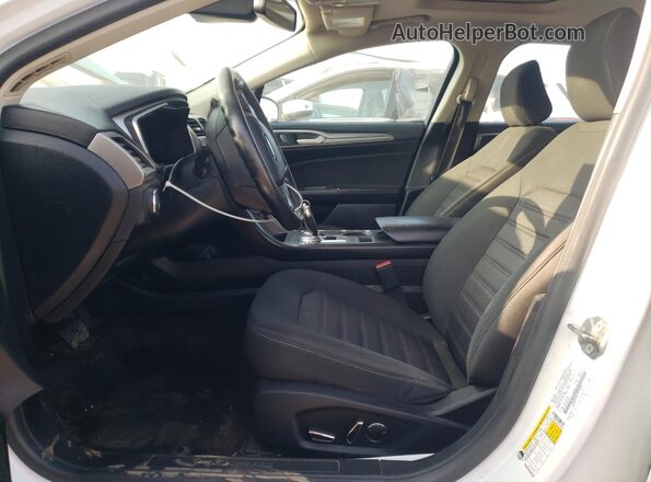 3FA6P0T98LR210968 2020 FORD FUSION White Front interior view