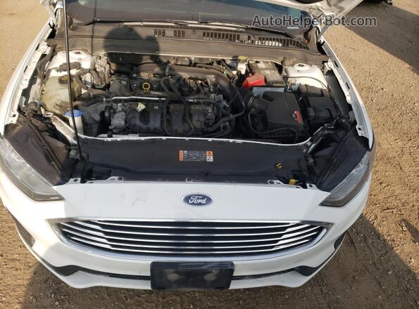 3FA6P0T98LR210968 2020 FORD FUSION White Rear interior view