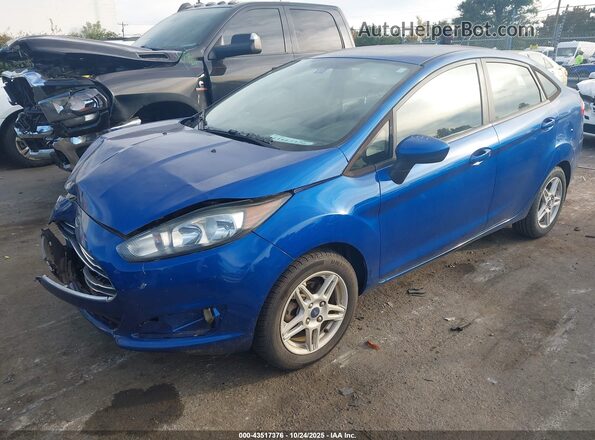 3FADP4BJ2JM100759 2018 FORD FIESTA Blue Przód lewy